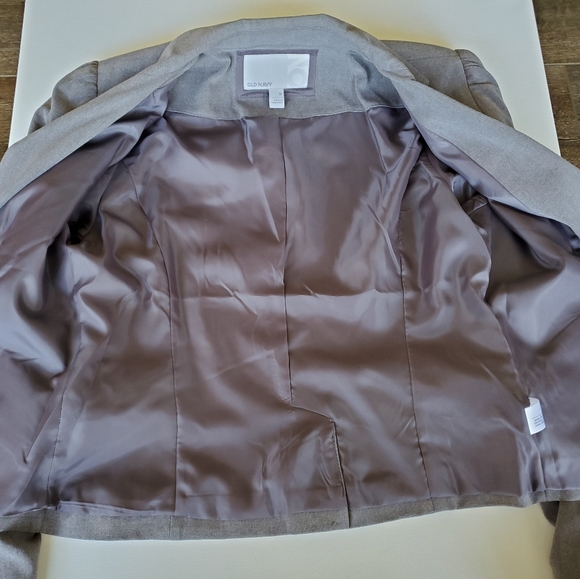 Old Navy Women's Medium Grey Business Coat - Picture 5 of 16